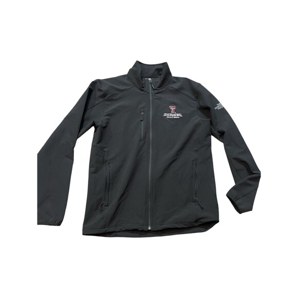 The North Face Windwall Men Med Black Soft shell Jacket Texas Tech School Of Med - Picture 1 of 9
